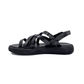 Brador Sandal m/kryds Nero