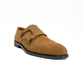 Ahler Herresko Double Monk Suede Camel