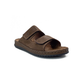 Rohde Sandal Herre m/2 velcro Nubuck Mocca