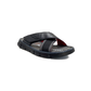 Bugatti Sandal m/kryds og velcro Black