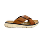 Bugatti Sandal m/kryds og velcro Cognac