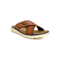 Bugatti Sandal m/kryds og velcro Cognac