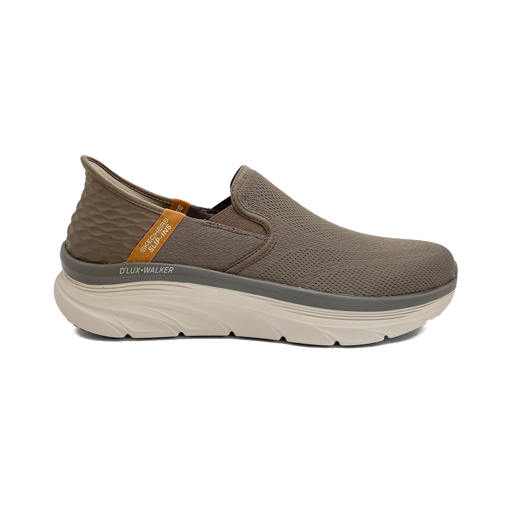 Skechers Herre Slip In DLux Walker Brown