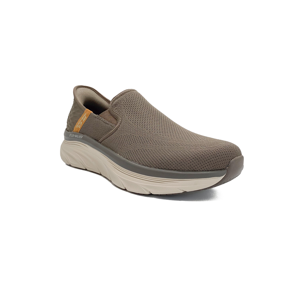 Skechers Herre Slip In DLux Walker Brown