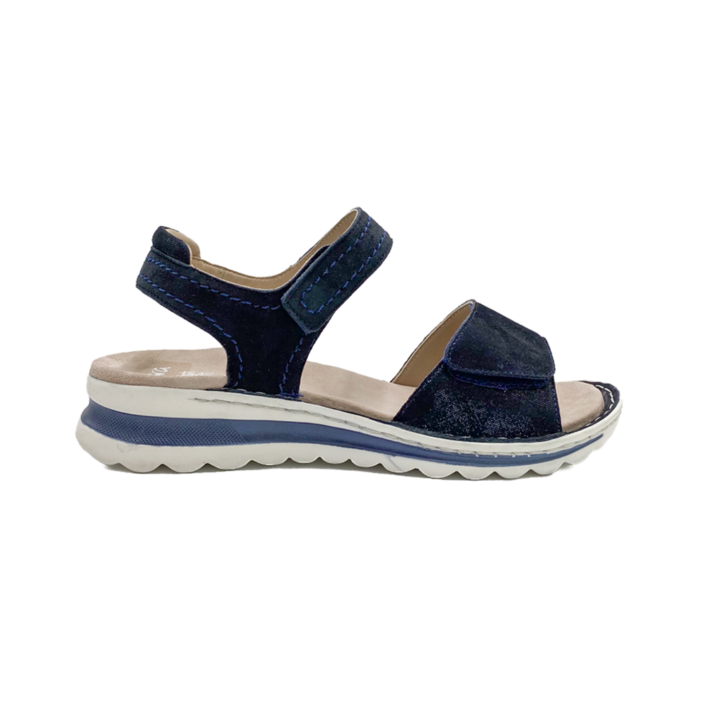 ara sandal m/ Velcro Tampa Blau