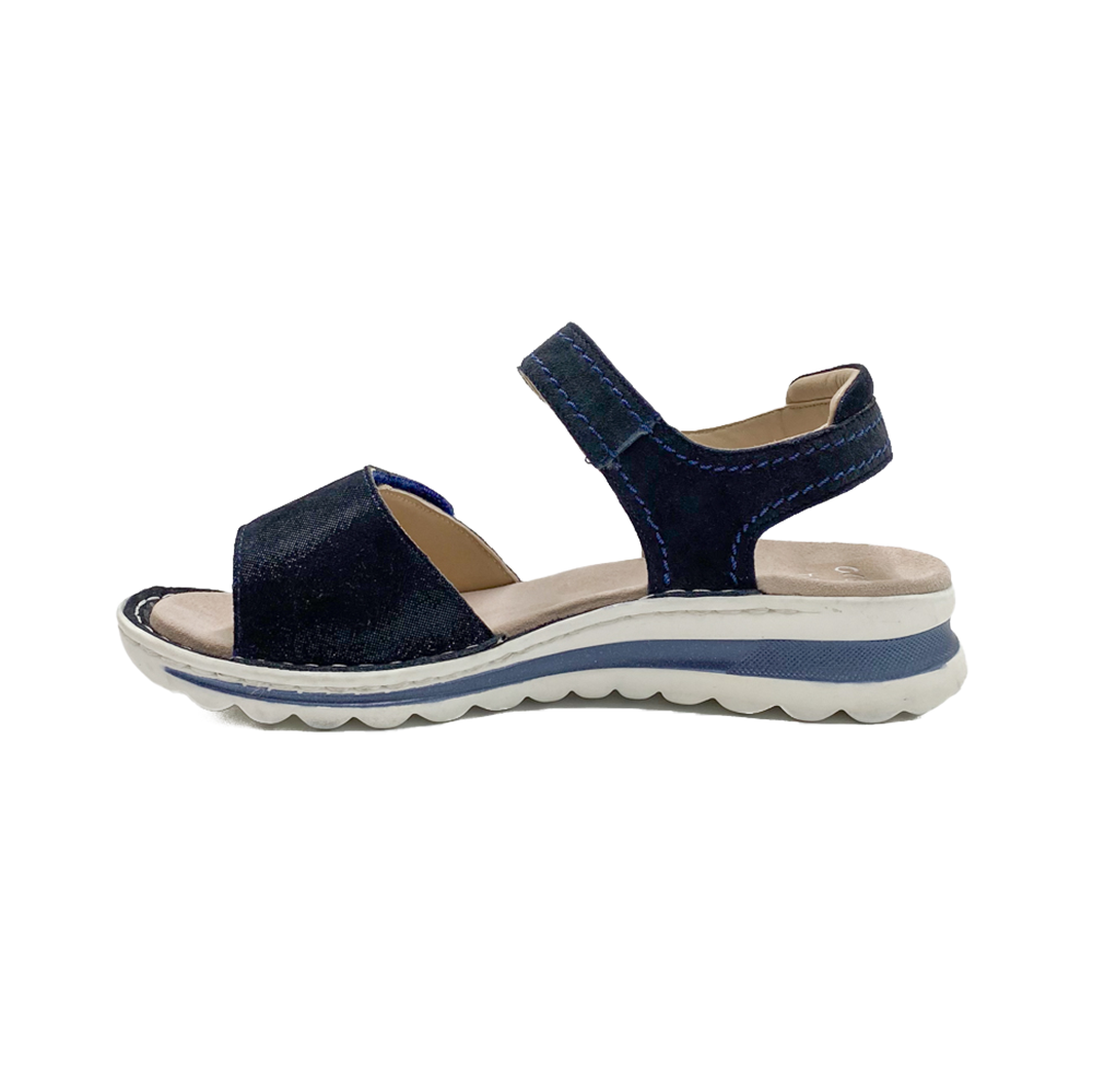 ara sandal m/ Velcro Tampa Blau