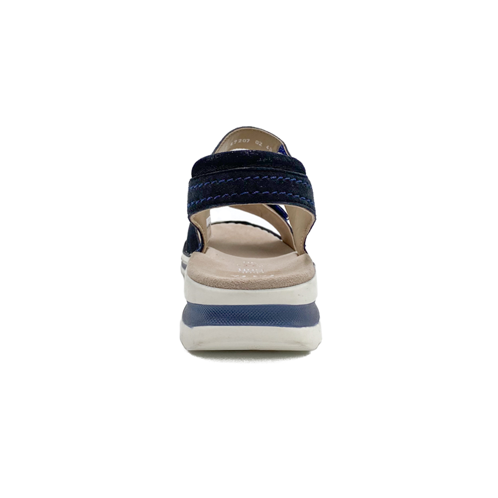 ara sandal m/ Velcro Tampa Blau