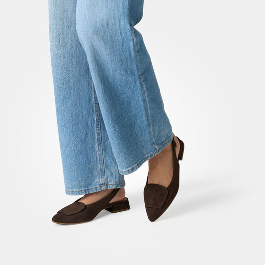 Paul Green Slingback Moro Brown