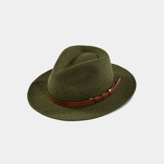 Alan Paine Richmond mens felt hat Green