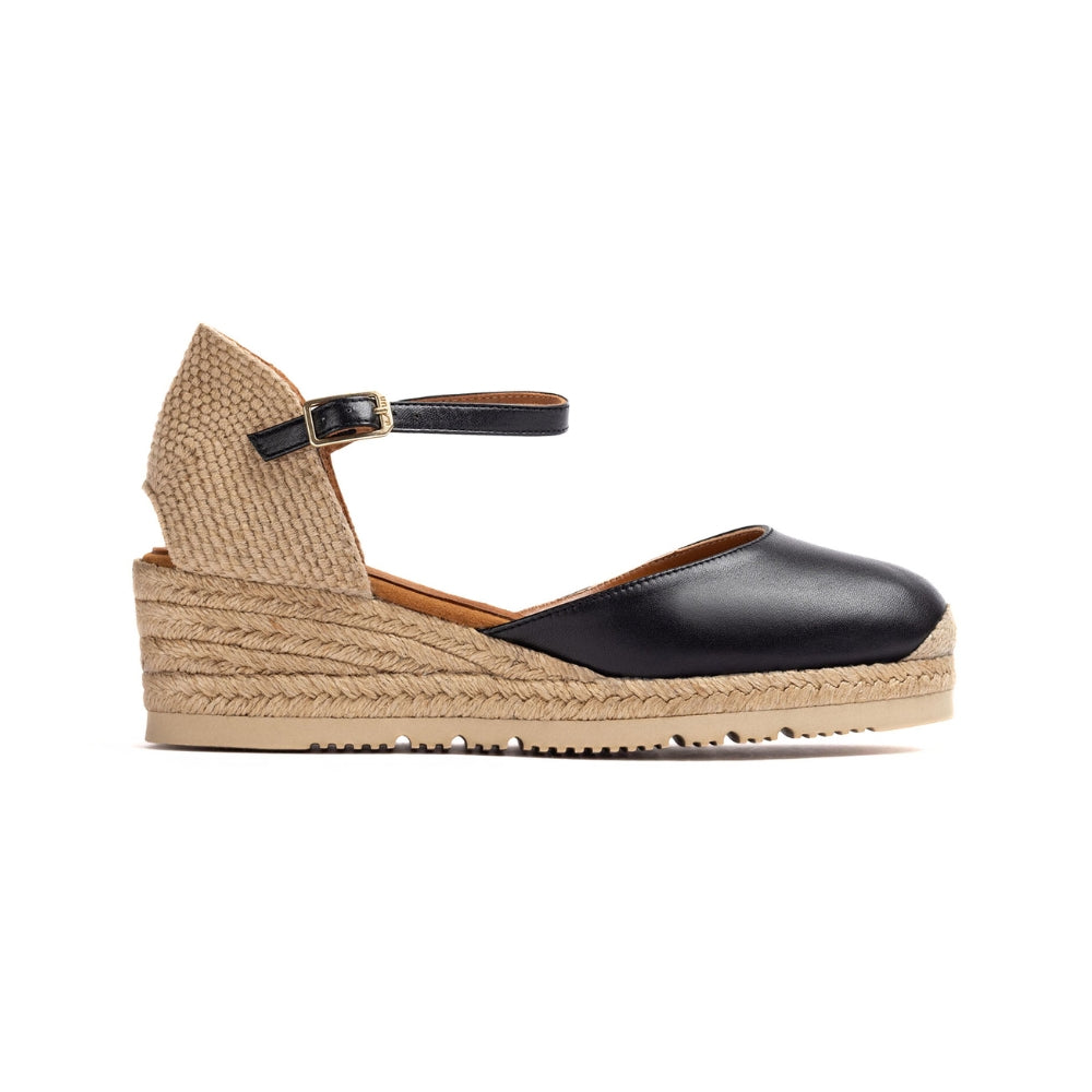 UNISA Espadrillos Cisca Black