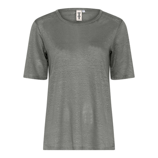 Tif Tiffy LinenTT O-Neck Artichoke