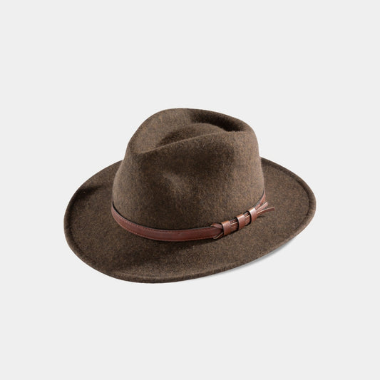 Alan Paine Richmond mens felt hat Brown