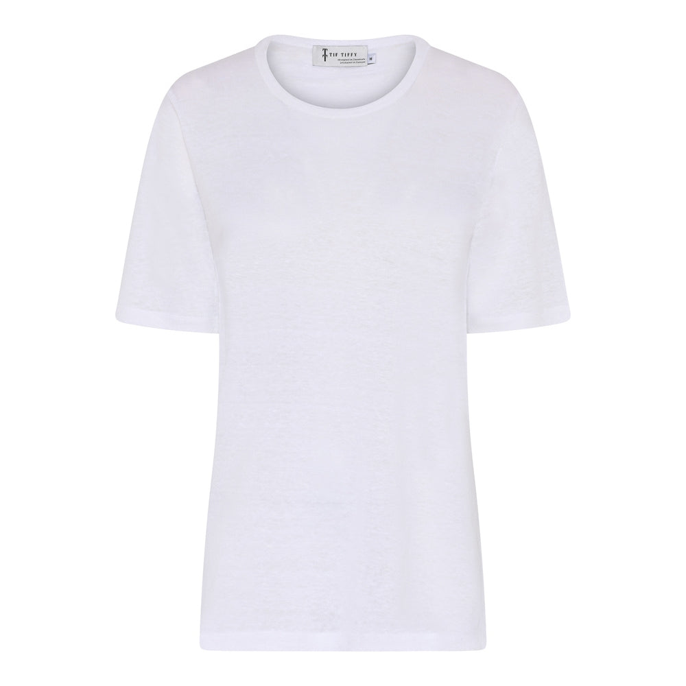 Tif Tiffy LinenTT O-Neck White
