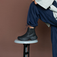 Woden Gummistøvle Siri Black/Black