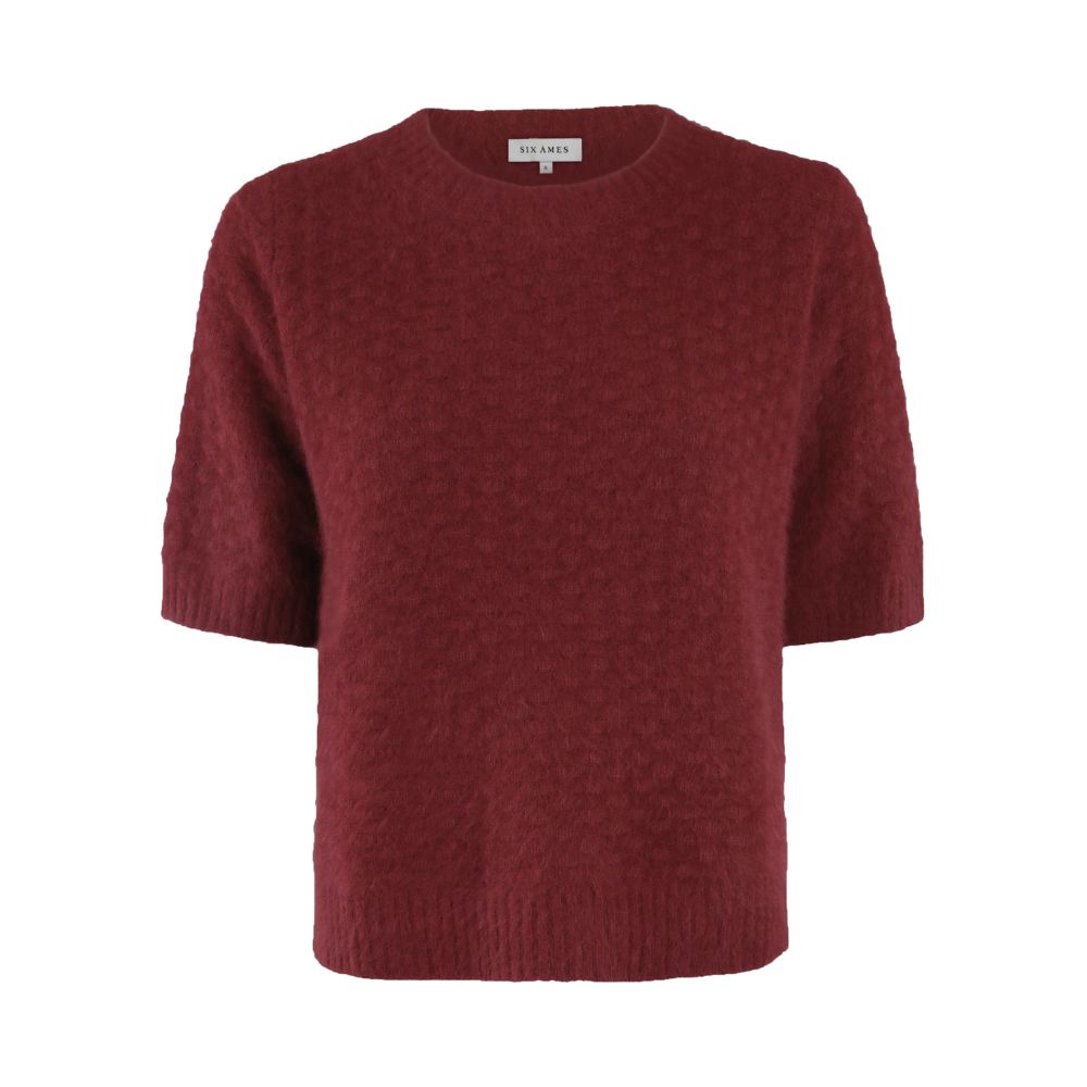 Six Ames Vaskebjørnsstrik Odea Barolo