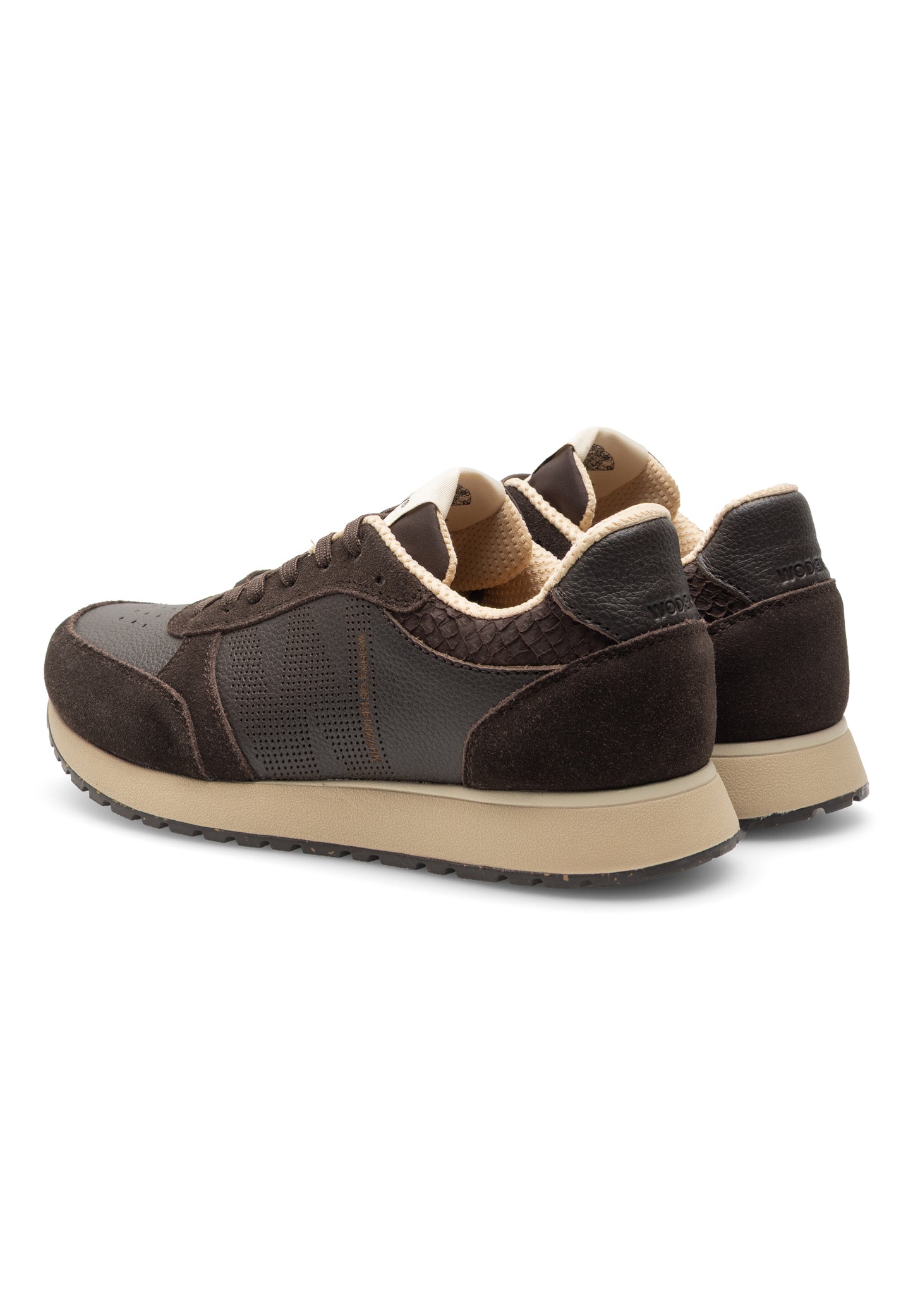 WODEN Sneaker Ronja Mix Chocolate