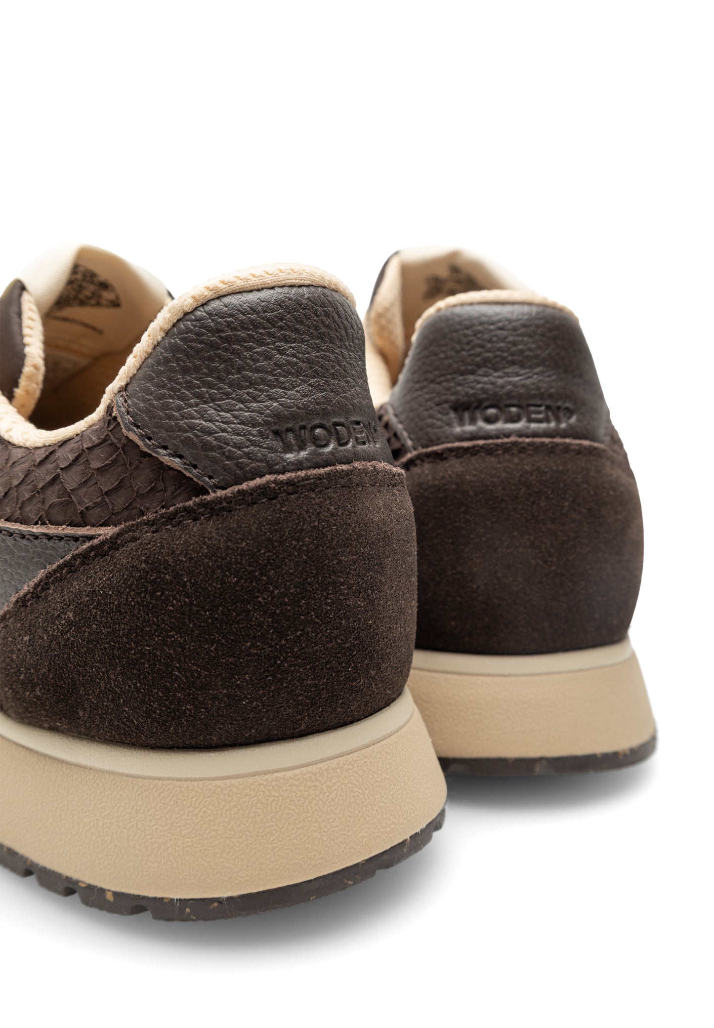WODEN Sneaker Ronja Mix Chocolate