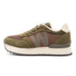 Woden Sneaker Ronja Plateau Dark Olive Multi