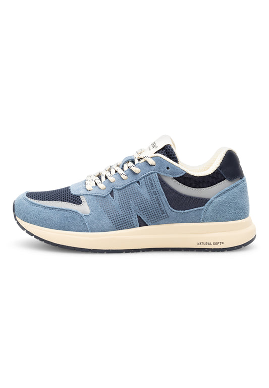 Woden Sneaker Rigmor Open Mesh Old Denim Multi
