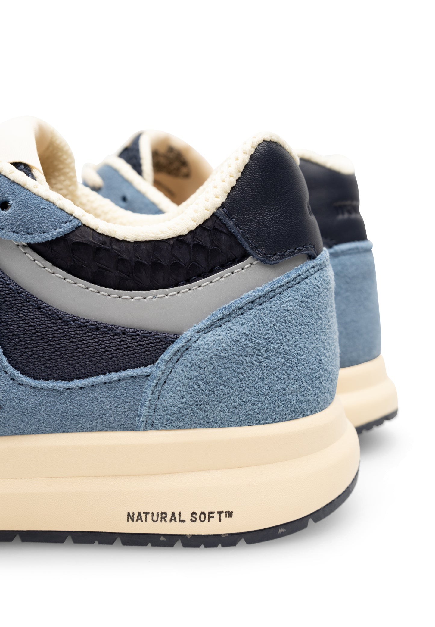 Woden Sneaker Rigmor Open Mesh Old Denim Multi