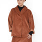 SORT AARHUS FIRMEN Velvet Blazer Spice