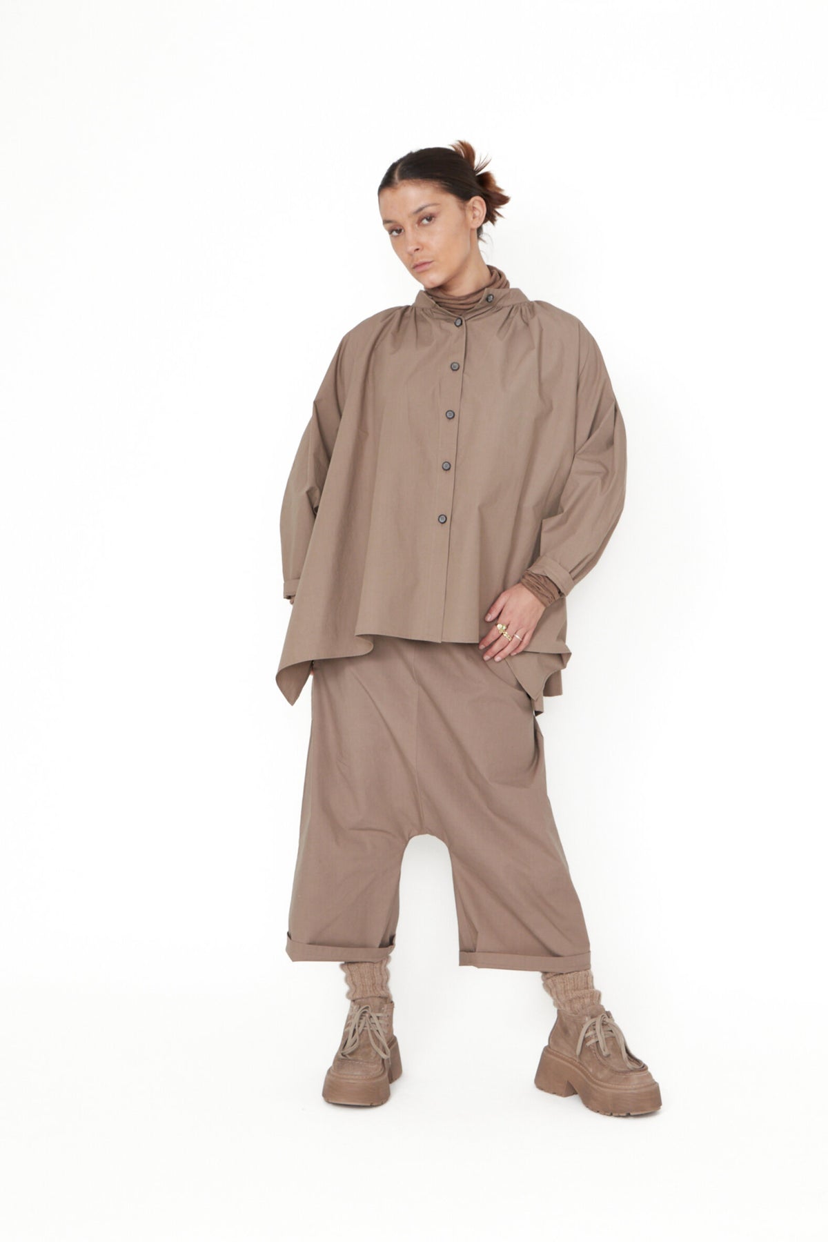 SORT AARHUS LOOIS Shirt Cardboard