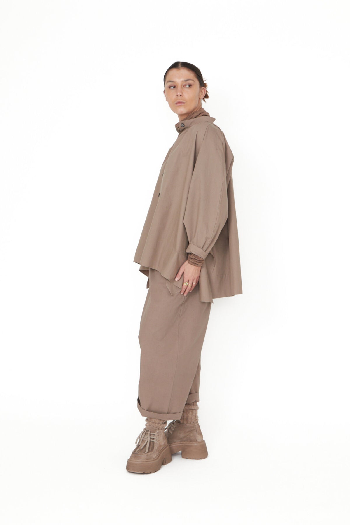 SORT AARHUS LOOIS Shirt Cardboard