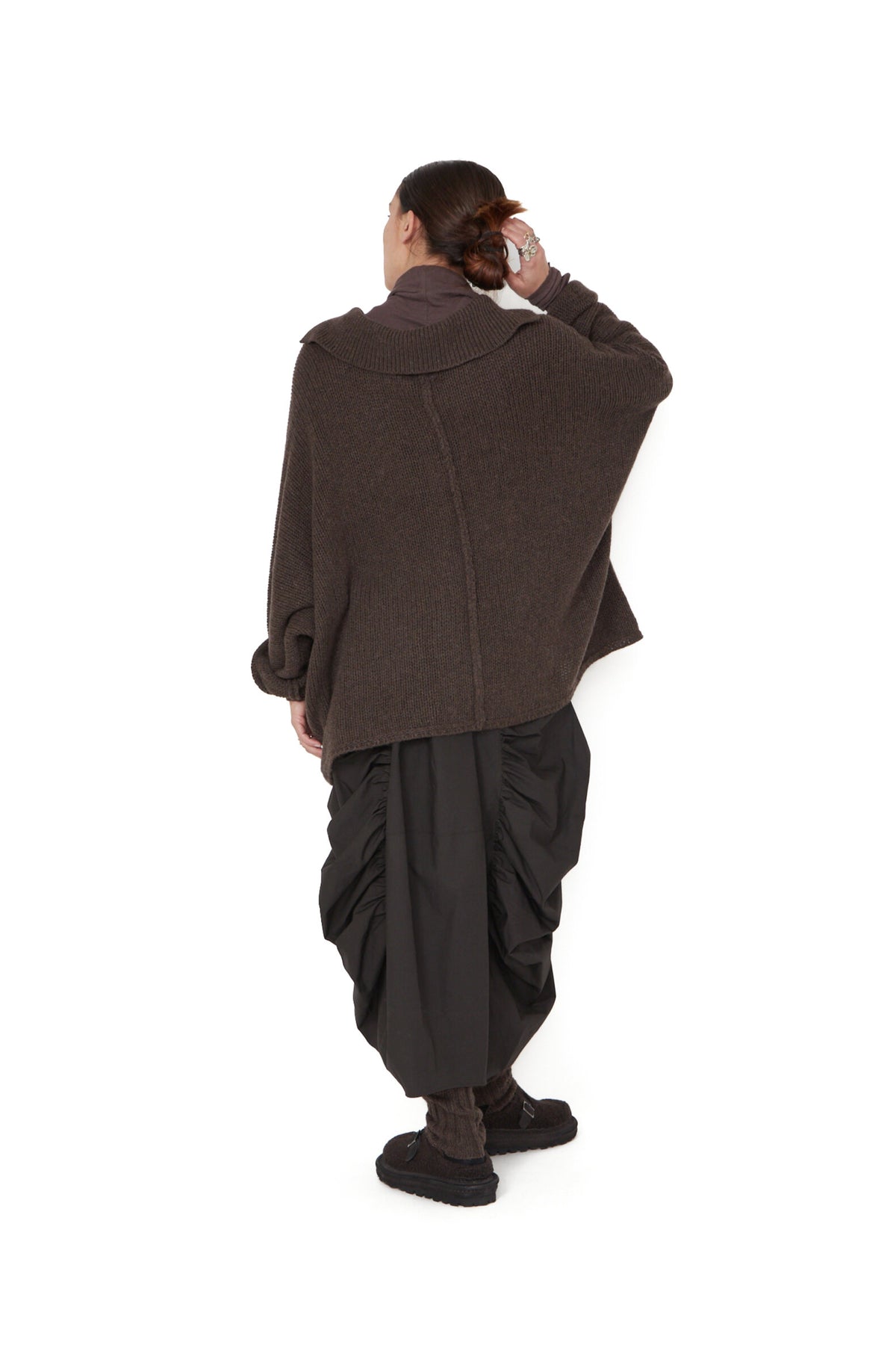 SORT AARHUS CLAUDINE Knitted Cardigan Moro