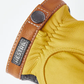 Hestra Herre Handsker Deerskin Wool Tricot Charcoal/Natural yellow