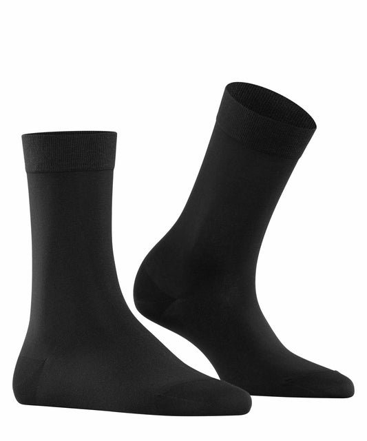 Falke Strømper Cotton Touch Black