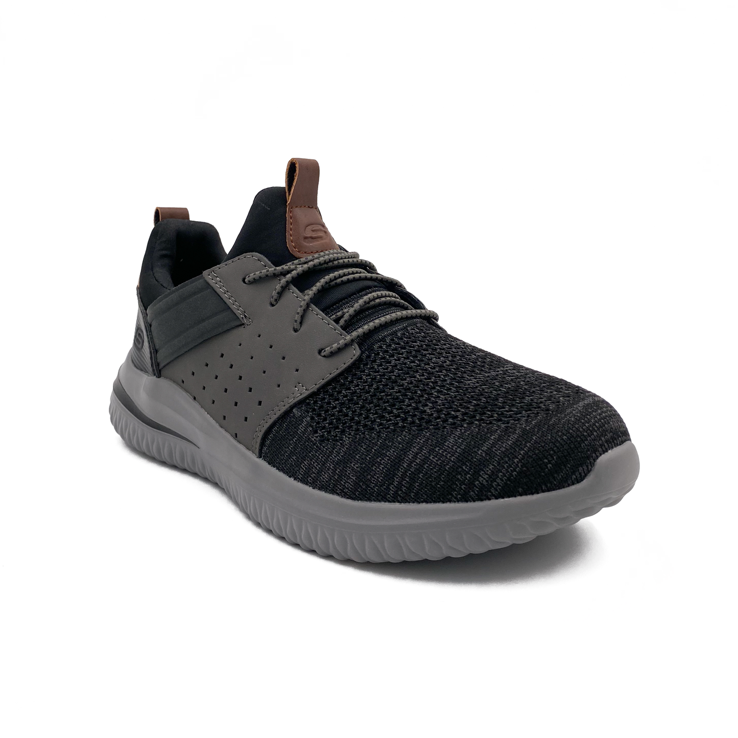 Skechers Sneaker m/elastiksnøre Cicada Black Grey
