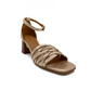 Bisgaard Sandal m/hæl Iben Gold
