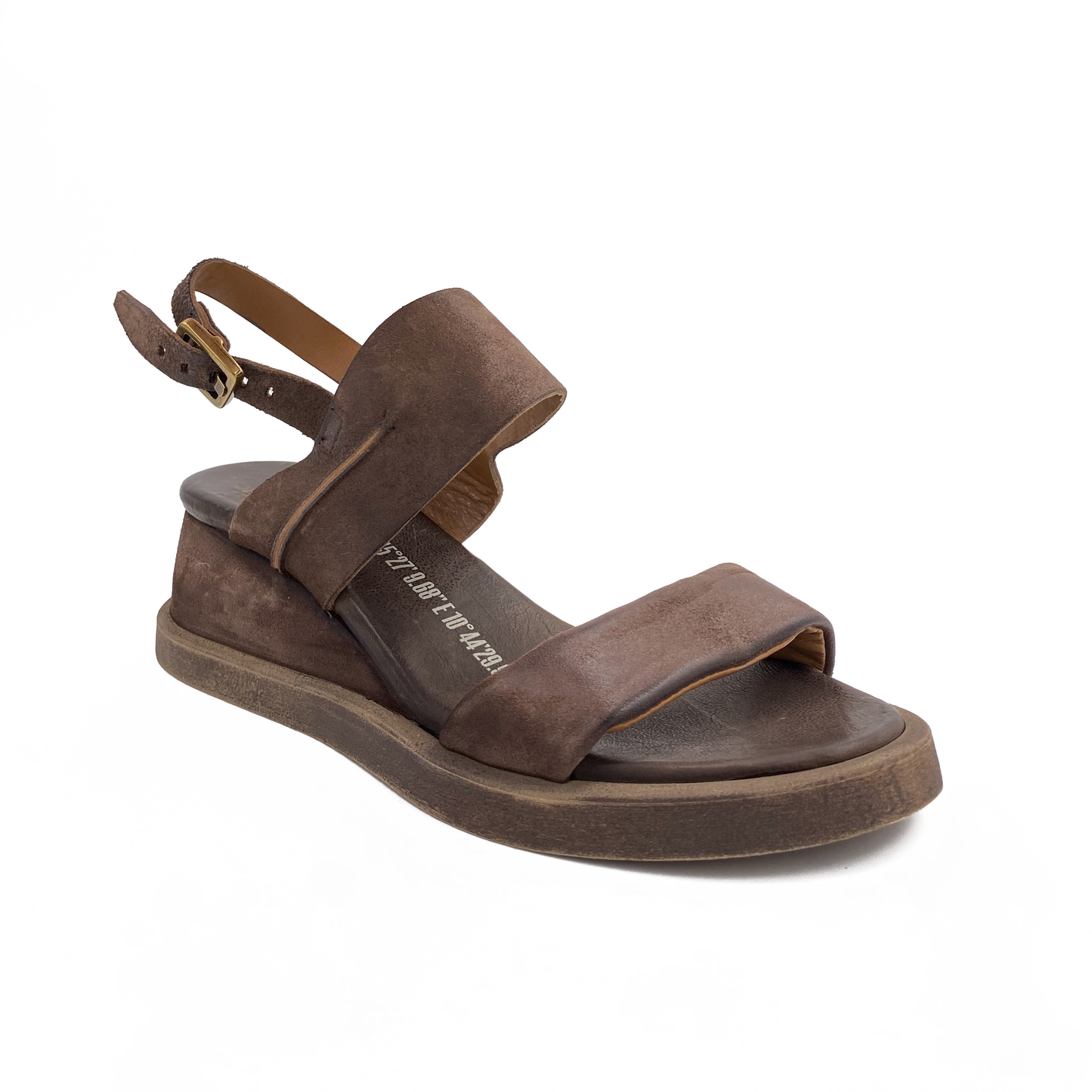 A.S.98 Sandal m/kilehæl Fondente