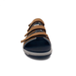new feet sandal m/3 velcro Olie Skind Tanned