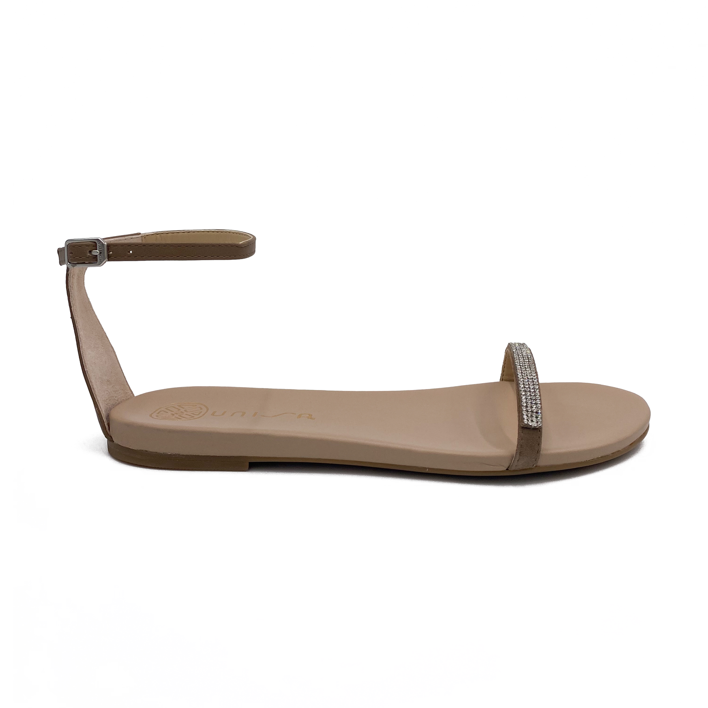 UNISA sandal med glimmer rem Clemen Funghi