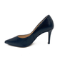 Högl Pumps m/tynd hæl Black Metallic Vip